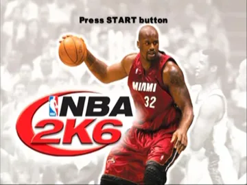 NBA 2K6 screen shot title